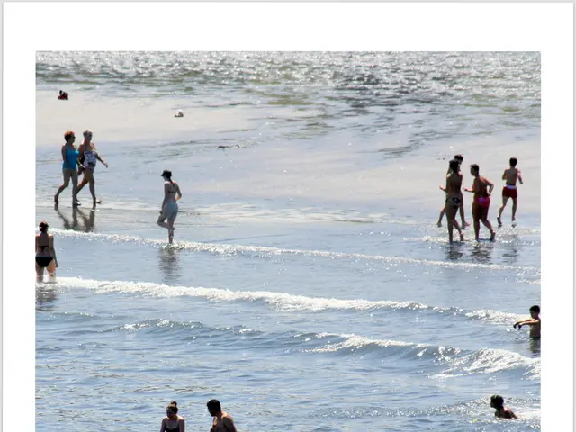 Swimming at this beach requires a fee for visitors