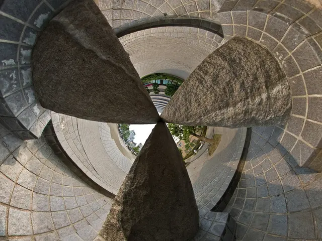 Spain's modern dwelling, sporting a brutalist design, thrives amidst its untamed and overgrown...