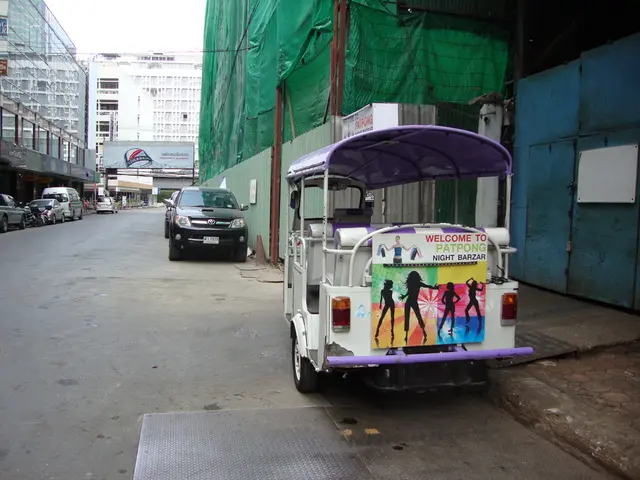 Encouraging locals in Karlsruhe to opt for rickshaws instead of cars for transportation.