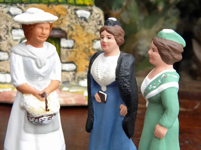 Men are crafted by women at the Folk Art Museum