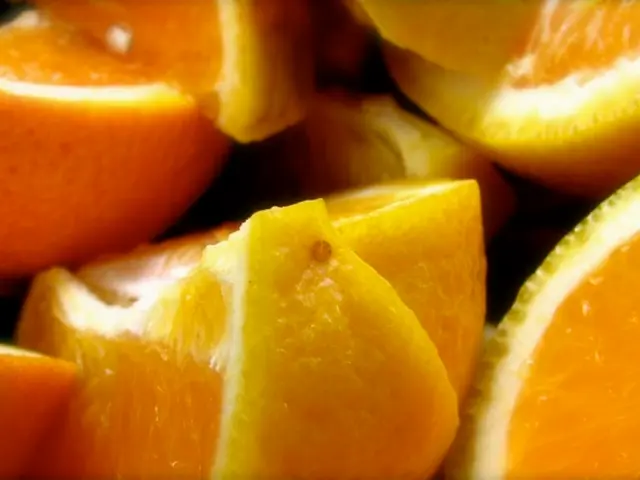 In this image, we can see fruits which are in yellow color.